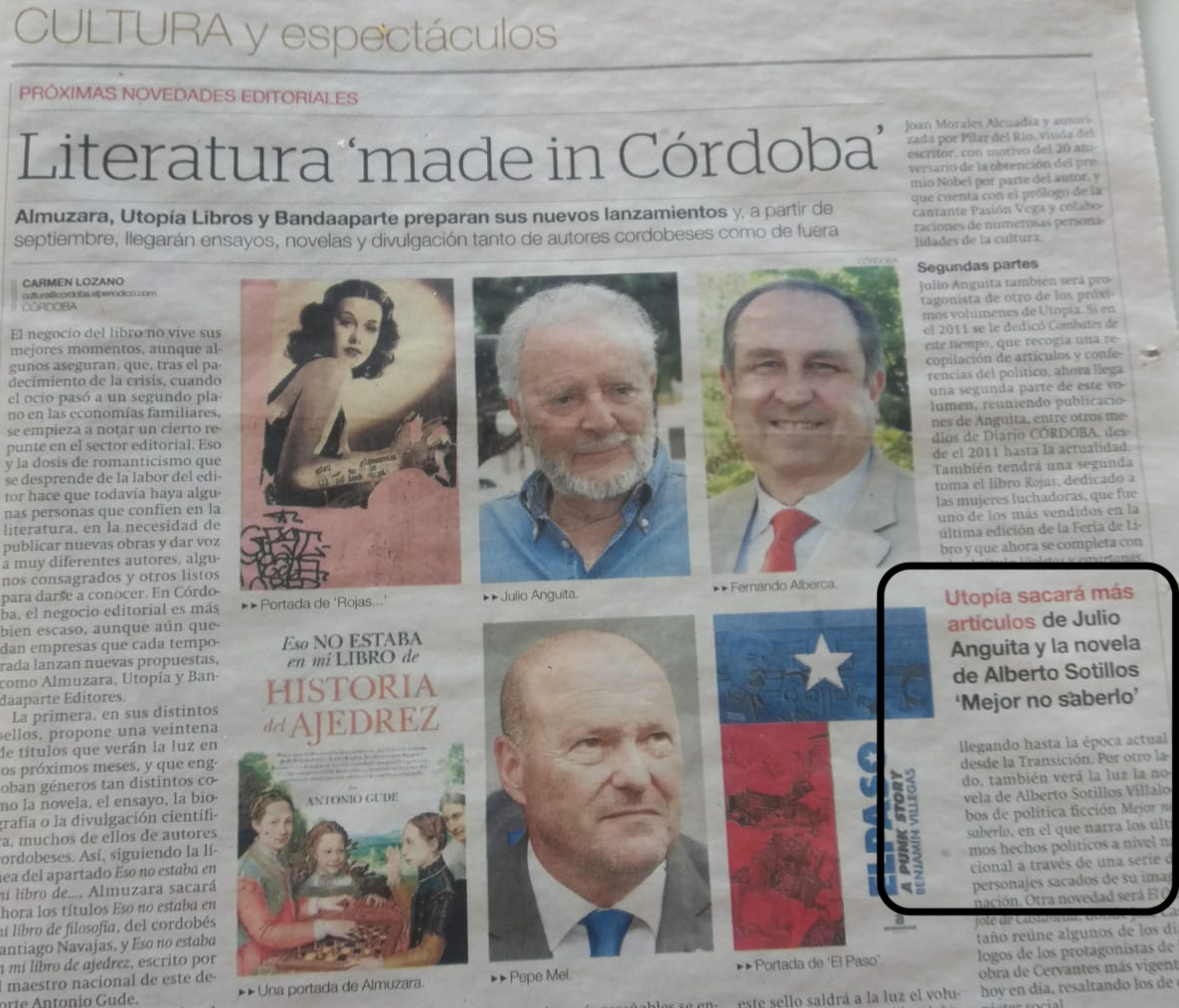 Mejor no saberlo Córdiba periódico